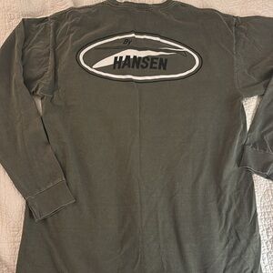 Original Logo HANSEN SURFBOARDS of Encinitas Long Sleeve UNISEX Shirt🏄‍♂️